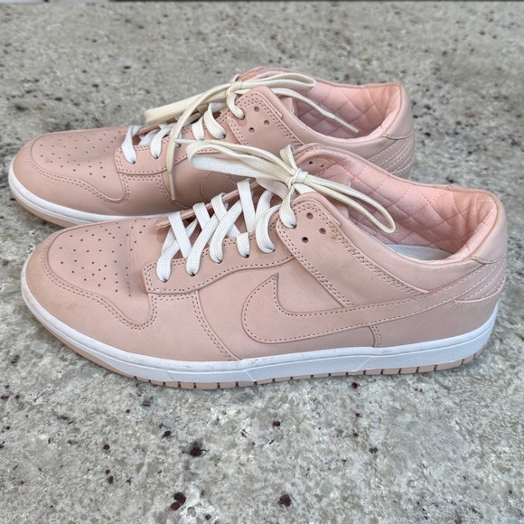 NikeLab Dunk Lux Low Sneakers in Arctic Orange Pink Lace Up Sneakers Mens 10.5 - Picture 1 of 10